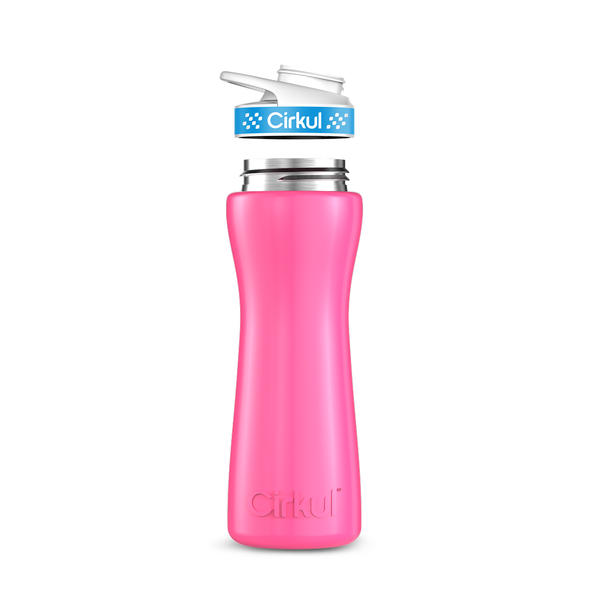 22oz. Stainless Steel Bottle & Comfort Grip Lid