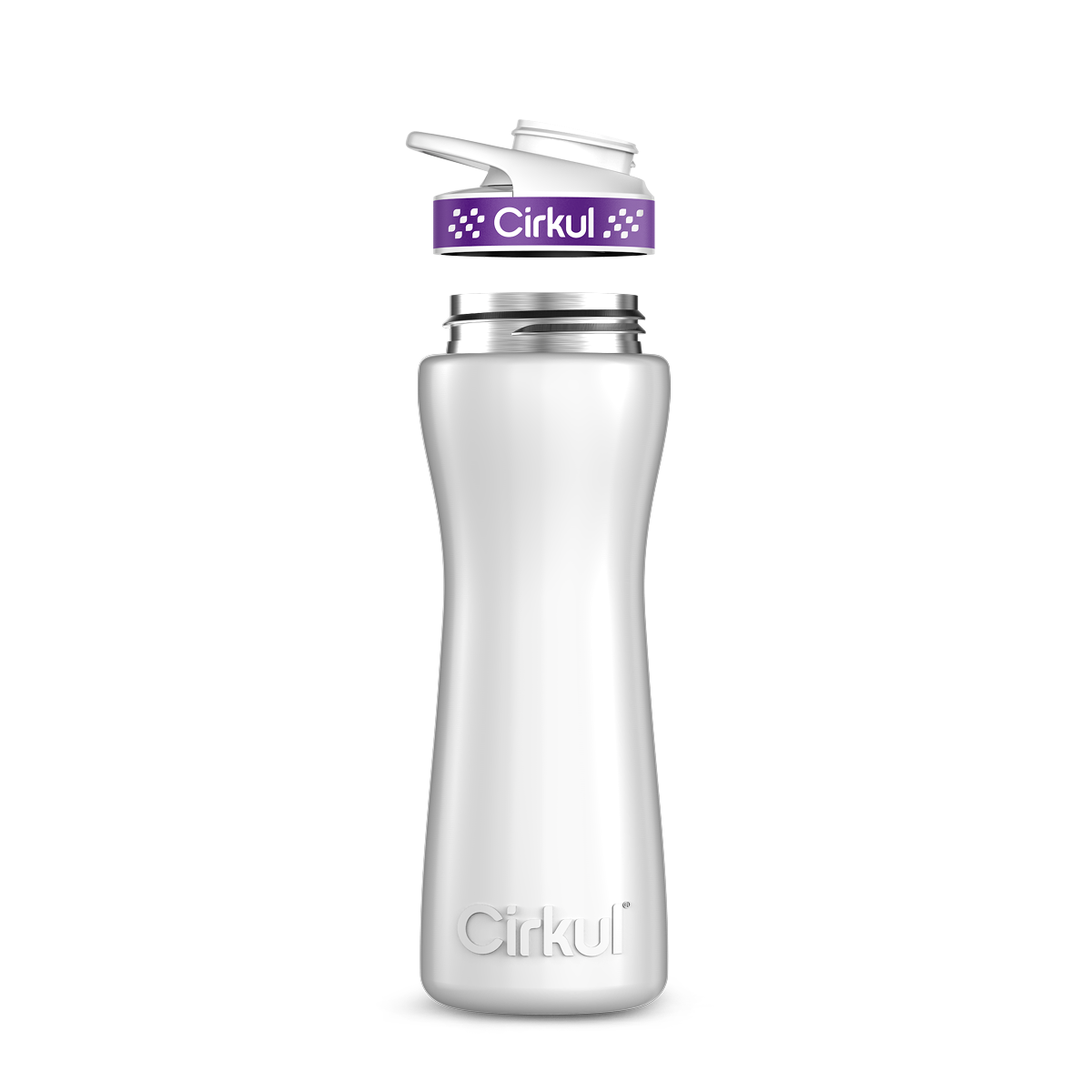 22oz. Stainless Steel Bottle & Comfort Grip Lid